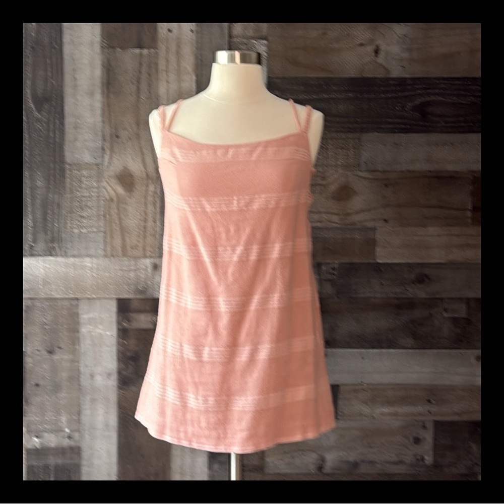 NWT! Free People pink mini dress XSmall hyper feminine festival boho wanderlust
